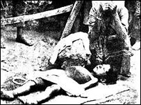 Öldürüldüğü iddia edilen bir Ermeni