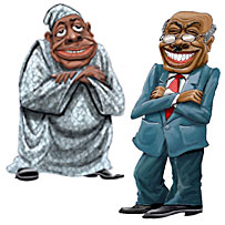 The Resident Presidents (illustration by Frank Odoi)