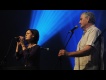 Karen Matheson and Seamus Begley at The Jewels of the Ocean - live at the Old Fruitmarket. Photo by Louis Decarlo
