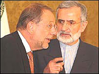 کمال خرازی و خاوير سولانا