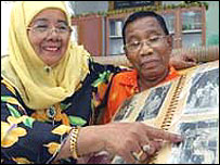 Šťastní "novomanželé"