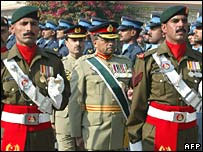 O presidente do Paquistão, Pervez Musharraf 