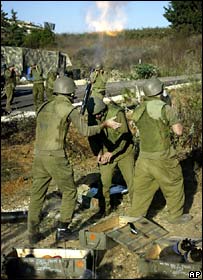 Soldados israelenses disparam morteiros contra o sul do Líbano