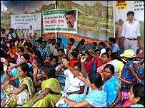 झारखंड में विरोध प्रदर्शन