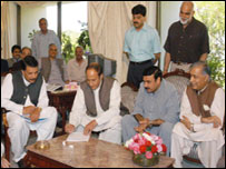 شجاعت حسین نے نواب اکبر بگتی سے بھی ملاقات کی تھی