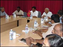 TNA leaders meeting with LTTE