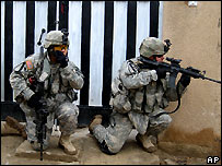 Irak'da iki Amerikan askeri