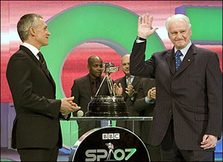 Sir Bobby Robson, Lifetime Achievement Award 2007