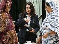 Delegadas do congresso feminista islâmico na Espanha