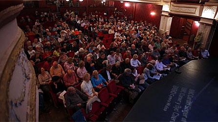 The audience at recital 3. Photo © Brian Tarr