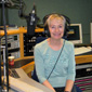 Anne in the BBC Radio Ulster studio, recording her story for Days Like This