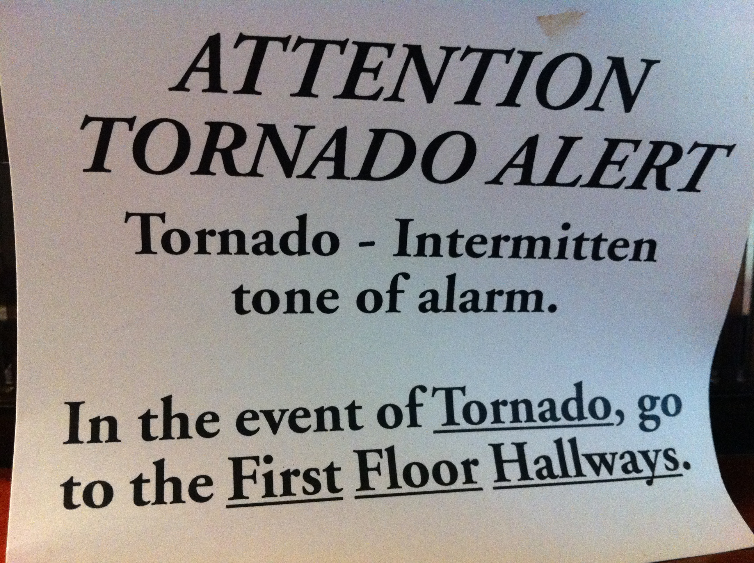 tornado alert message