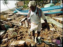 Một ngư dân Ấn Độ tại Tamil Nadu