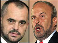 Edi Rama dhe Fatos Nano