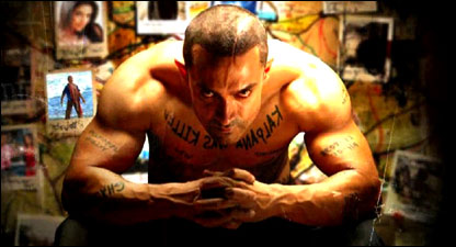 गजनी में आमिर ख़ान