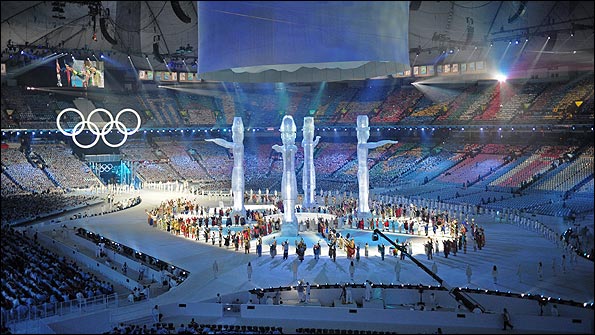 The opening ceremony