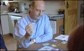 Terry Cross and his board game, Incarceration