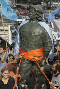Estátua de Che em Rosario, Argentina