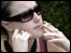 young woman smoking