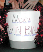Nick Carter's Win Bin