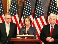 Lãnh đạo lưỡng viện Quốc hội Mỹ thông báo kế hoạch