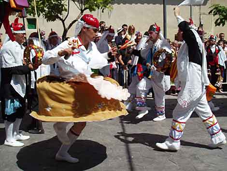 Corpus Christi celebrations in Camuñas, a small village in Toledo (Spain)