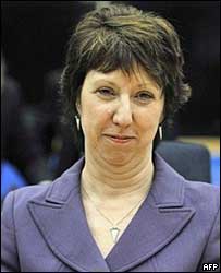 A nova comissária de comércio da União Européia, Catherine Ashton