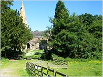 Stage Six: The Church at Gumley - Picture by Chris Baxter