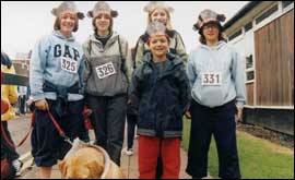 Walkers at last year's event