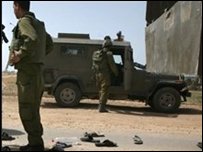 Gazze Şeridi'ndeki İsrail askerleri