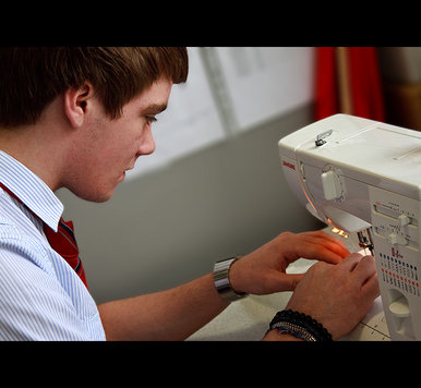 See kids, sewing isn't just for girls!