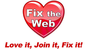 The Fix The Web logo