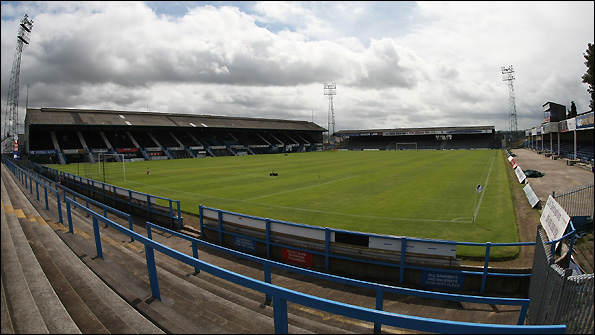 Saltergate - the former home of Chesterfield.