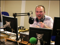 Adam Green in the studio