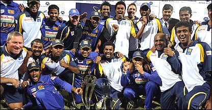 سری لنکا کی فاتح ٹیم