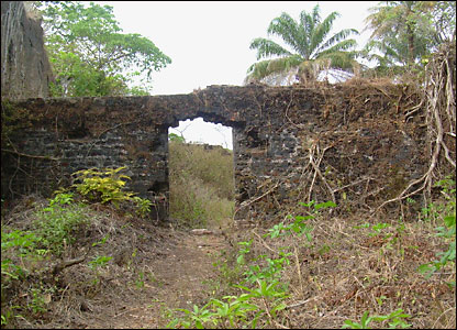A arch of the Bunce ruin