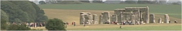 Stonehenge viewed from the site of the second henge