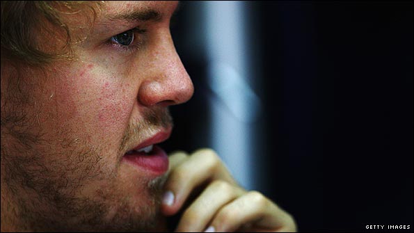 Sebastian Vettel ponders his chances ahead of the Brazilian Grand Prix 
