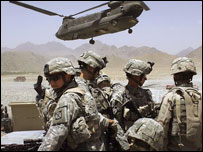 سربازان آمریکایی در افغانستان