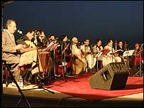  اجرای کنسرت در پارک آزادی سليمانيه 