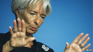 国际货币基金组织总裁拉加德(24/09/2012)