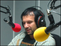 Святослав Вакарчук в студії Бі-Бі-Сі