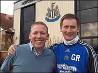 Joe Allon and Glenn Roeder