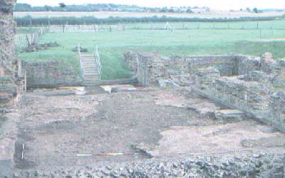 Excavation of the cold room