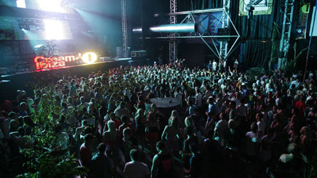 The crowd at BBC Radio 1's Ibiza Weekend