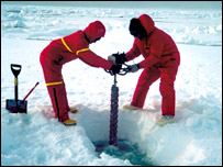 برف پر تحقیق