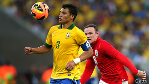 Partido amistoso entre Brasil e Inglaterra