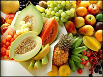 ډول ډول خوږې او مزه دارې ميوې