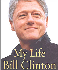 جلد کتاب 'زندگی من' اثر بيل کلينتون