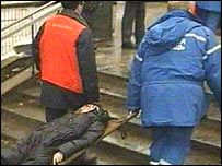 Vítima de explosão no metrô